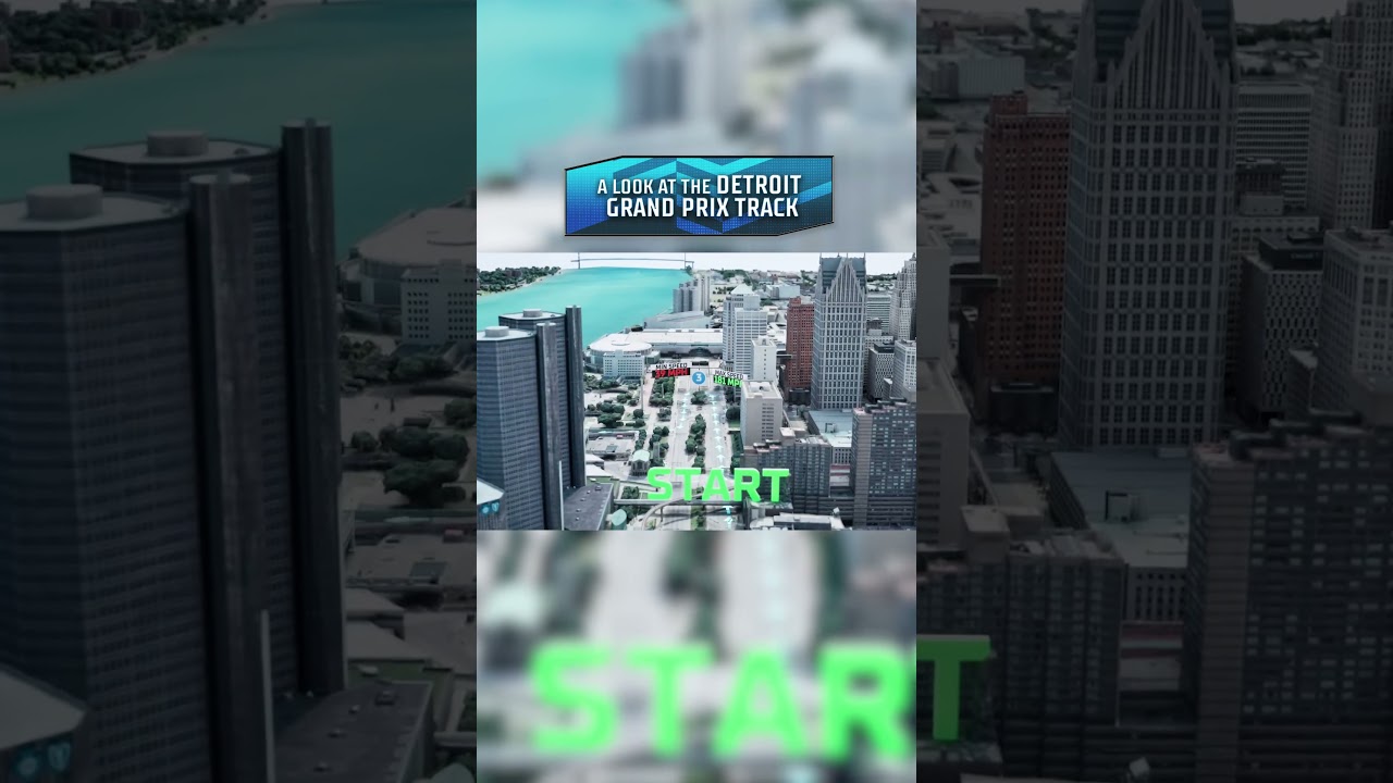 BTS of the Detroit Street Circuit 👀 