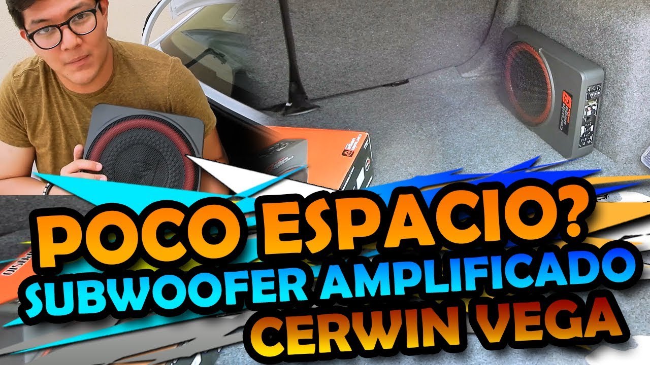 INSTALAR SUBWOOFER EN ESTEREO DE AGENCIA | CERWIN VEGA VPAS 10 | Livander
