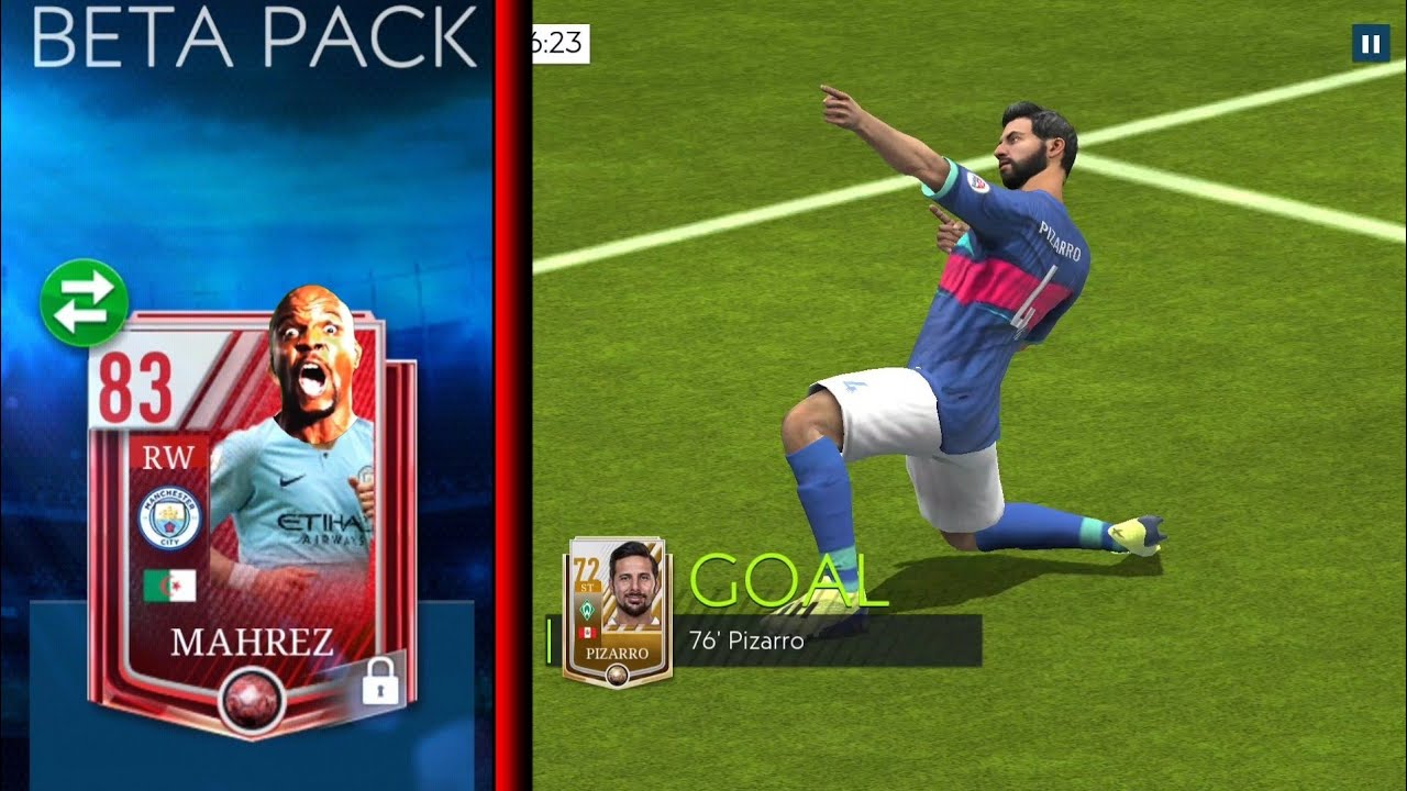 this is FIFA 19 Mobile Beta...