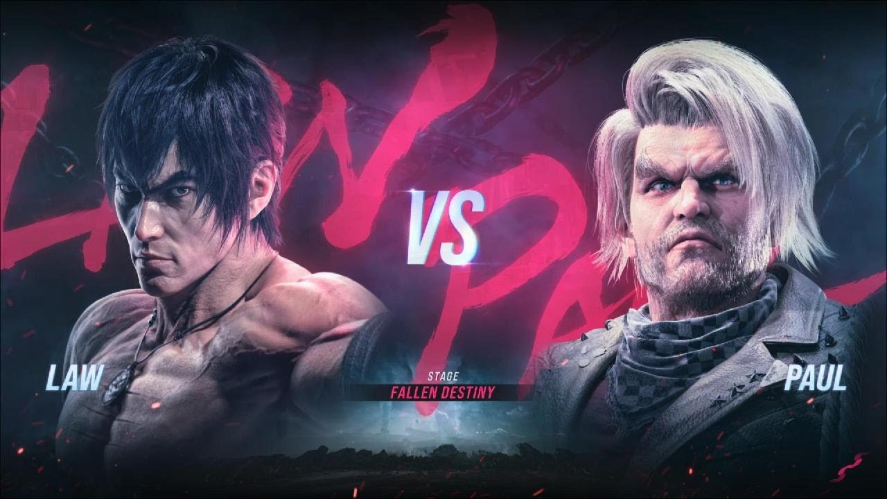 Tekken 8 Law Vs Paul | Ps5 | 4K Gameplay
