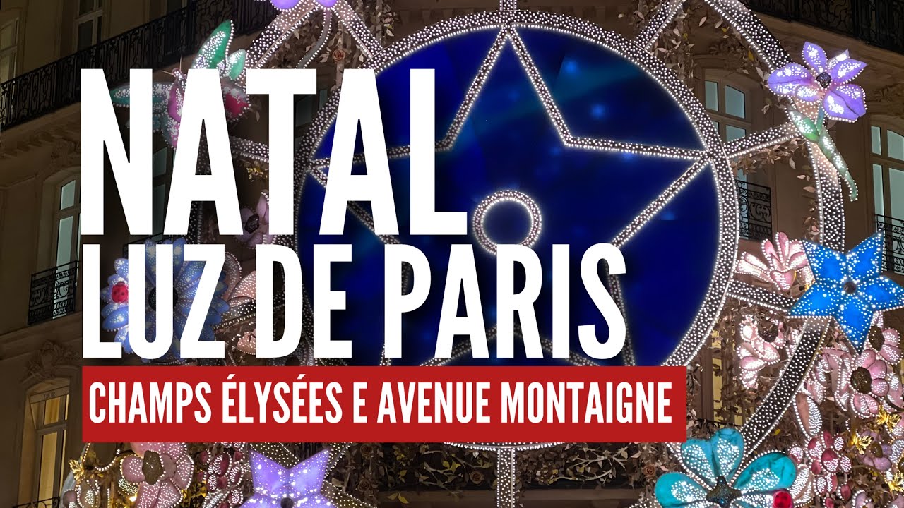 TEATRO DE LUZES DA DIOR E INOVAÇÃO NA CHAMPS ÉLYSÉES: CONFIRA O NATAL DE LUZES DE PARIS