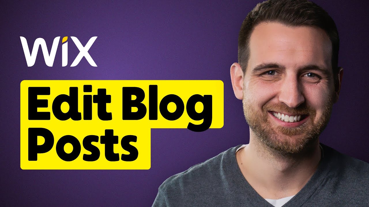 How to Edit Blog Posts on Wix