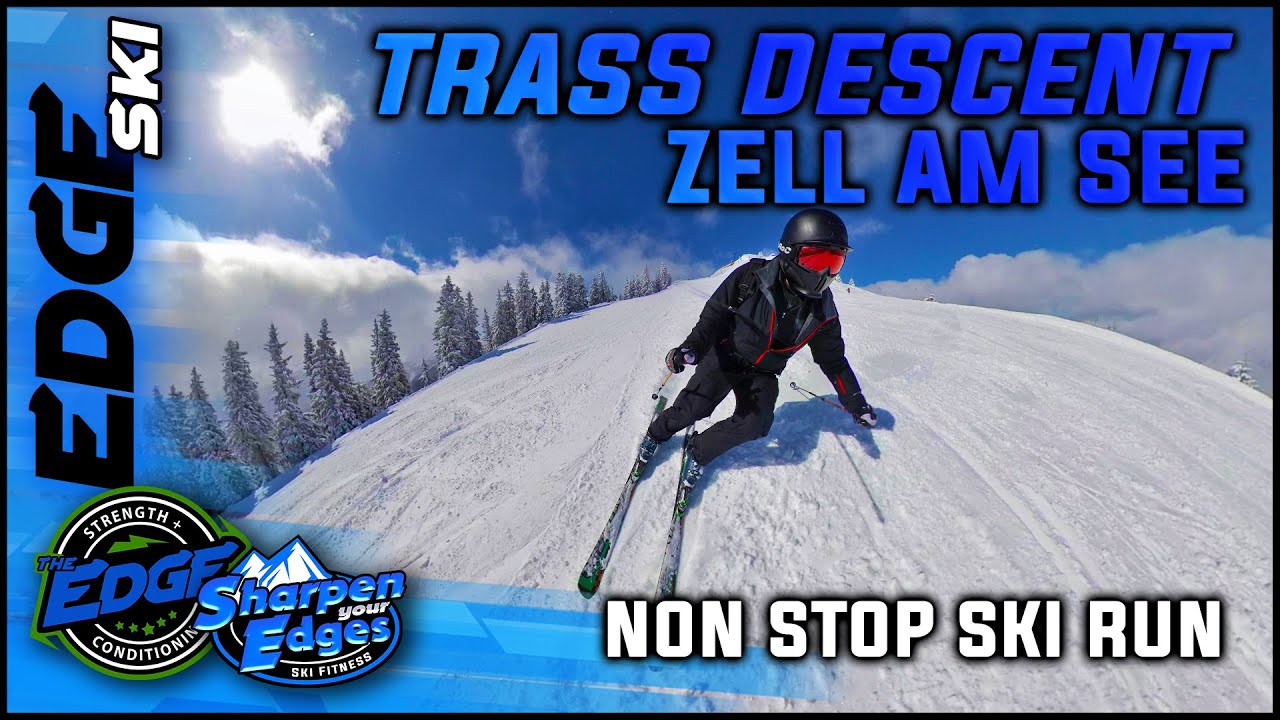 Trass descent in Zell am See