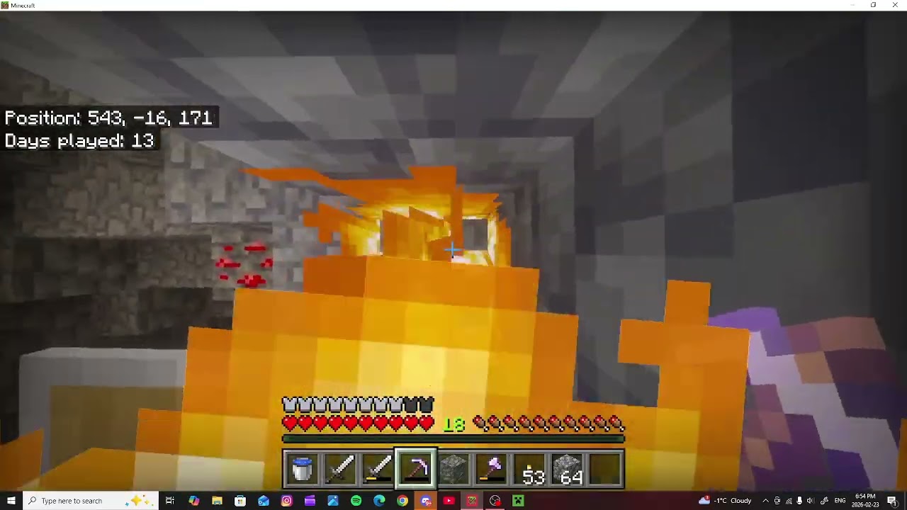 Playing Minecraft with da b'ys