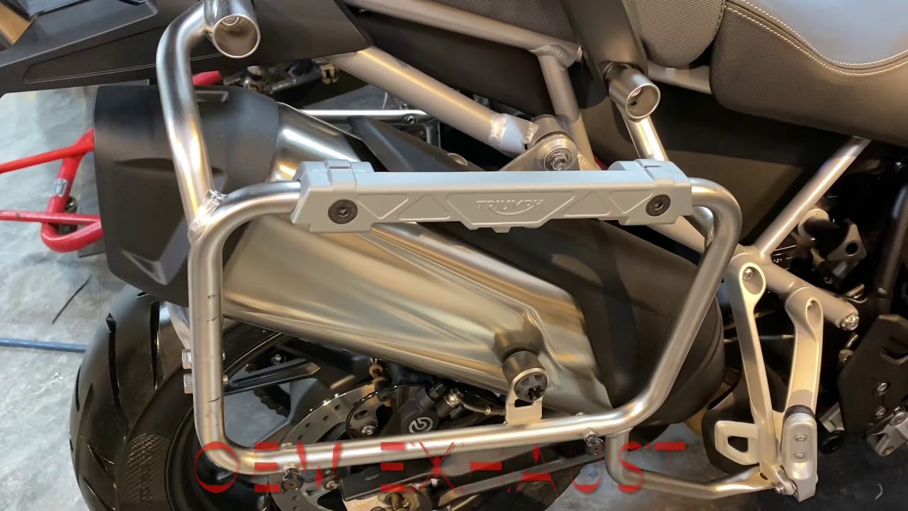 Triumph Tiger 900 GTpro with Arrow exhaust + Free Spirits Header