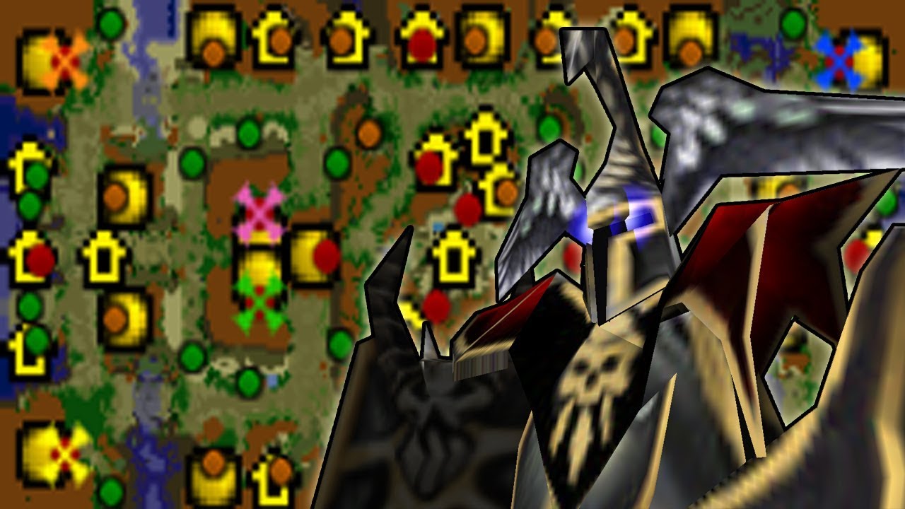 Warcraft 3 - Jarilo Jungle (4v4 #21)
