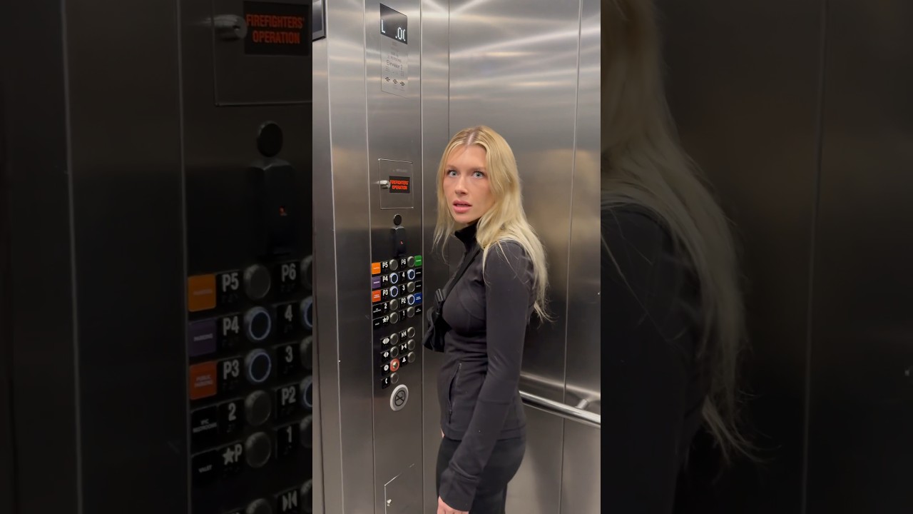 Elevator magic trick