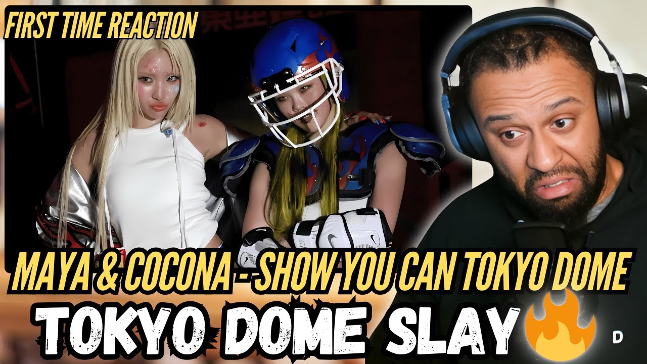 First Time REACTION! | MAYA & COCONA (XG) SLAYED “SHOW YOU CAN” at TOKYO DOME 🔥