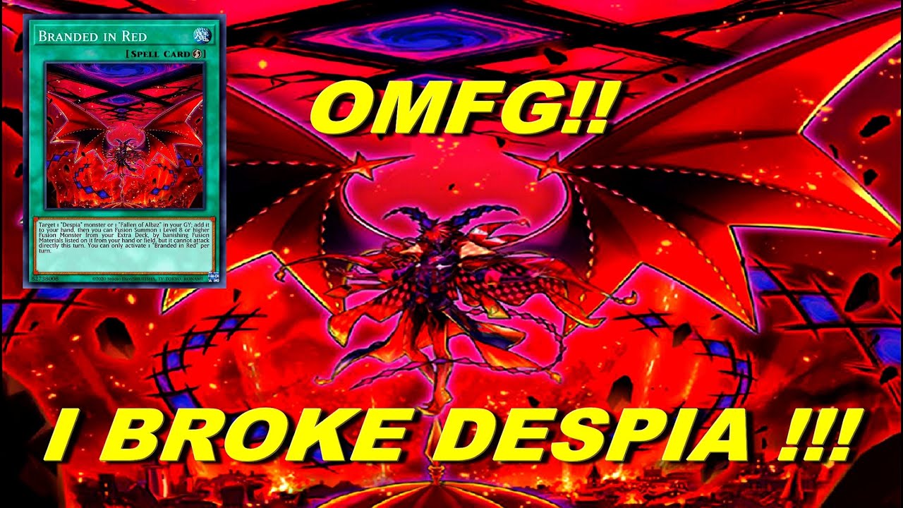 OMFG I BROKE DESPIA!! PURE DESPIA FUSION DECK POST BATTLE OF CHAOS (+DECKLIST) デスピア 遊戯王ADS​​​​​​