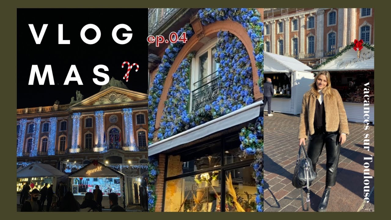 VLOGMAS.04🎄 / journée shopping + adresses food sur toulouse comme avant🤍