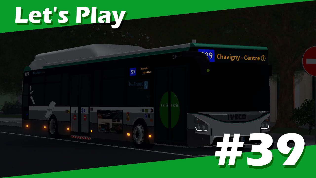Let's Play N'39 Roblox - Seine-Ourcq : Ligne 529 | Iveco Urbanway 12 Hybride