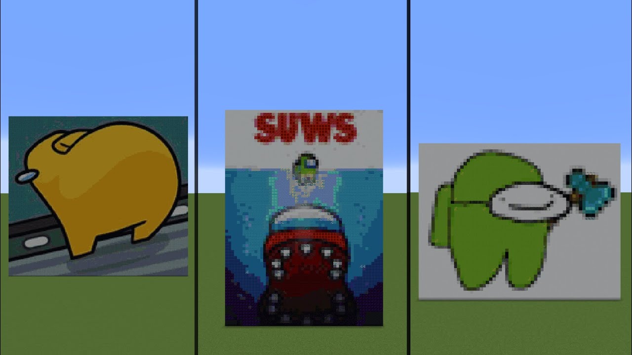 Minecraft: Which Among Us looked the most SUS? 🤔 #Shorts