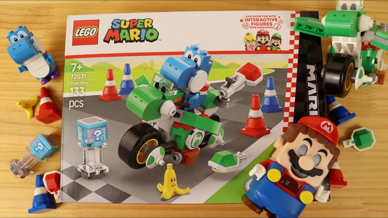 Lego Super Mario Mario Kart&trade; &ndash; Yoshi Bike / レゴ マリオカート&trade; &ndash; ヨッシーバイク 72031