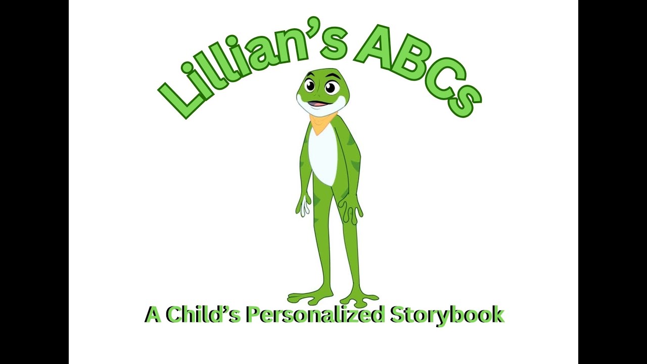 Lillian's ABC Animal Learning Storybook - Personalized kids' Video | Kids Learning ABC Animals Video