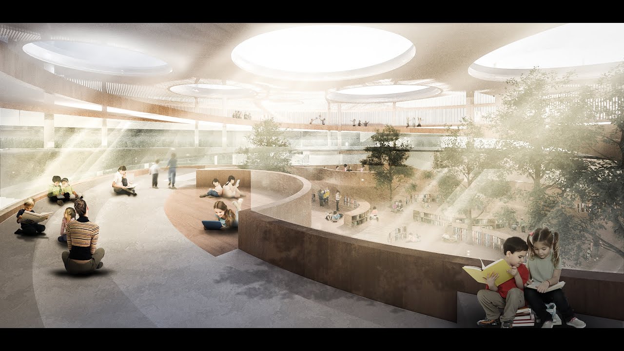 School Without Classrooms Berlin | Architecture & Design Competition |3rd Prize: Nathavat K, Wasin H
