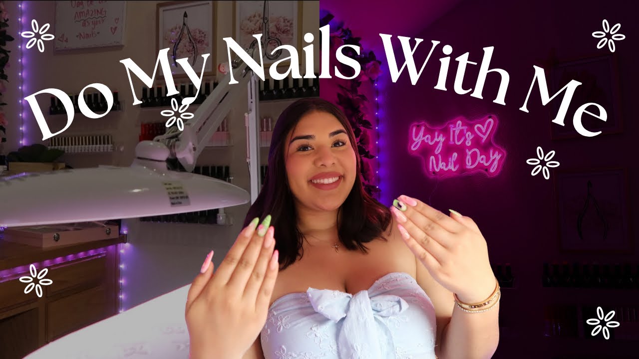 COME DO MY NAILS WITH ME | + SOAK OFF TUTORIAL!! ✨💋