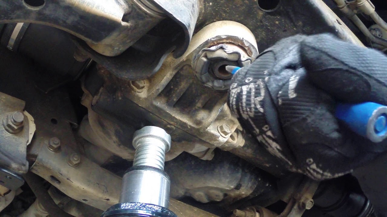 Front diff bushing removal 100 series landcruiser