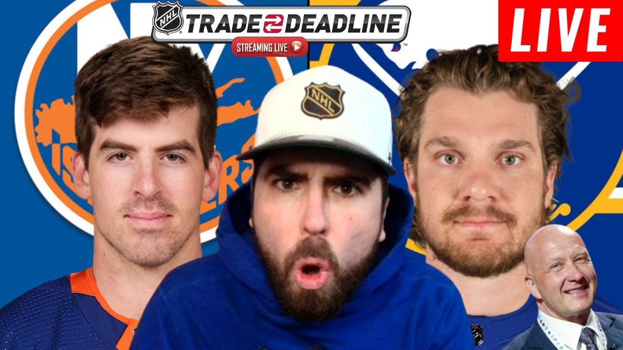 NHL BREAKING NEWS LIVE STREAM! ROBERT THOMAS TO BUFFALO SABRES, CONOR GARLAND TO NEW YORK ISLANDERS?