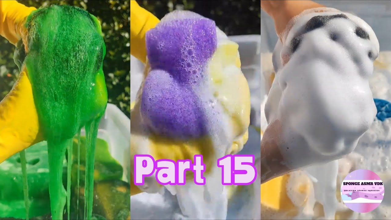 ASMR _ Pt 15🫧 VDK Shorts squeeze compilation series 💚💜🤍