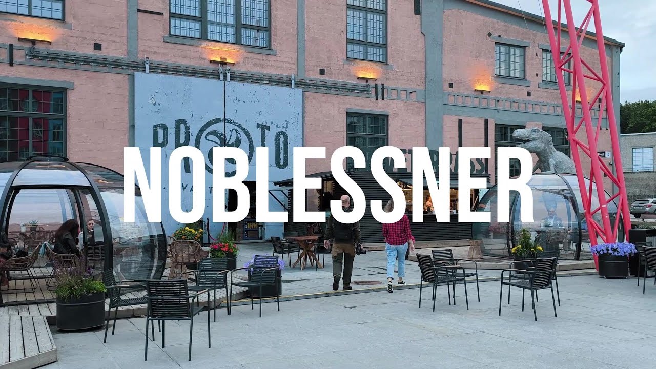 NOBLESSNER | Evening Walk: Exploring the New Life of an Old Shipyard | Tallinn | Estonia