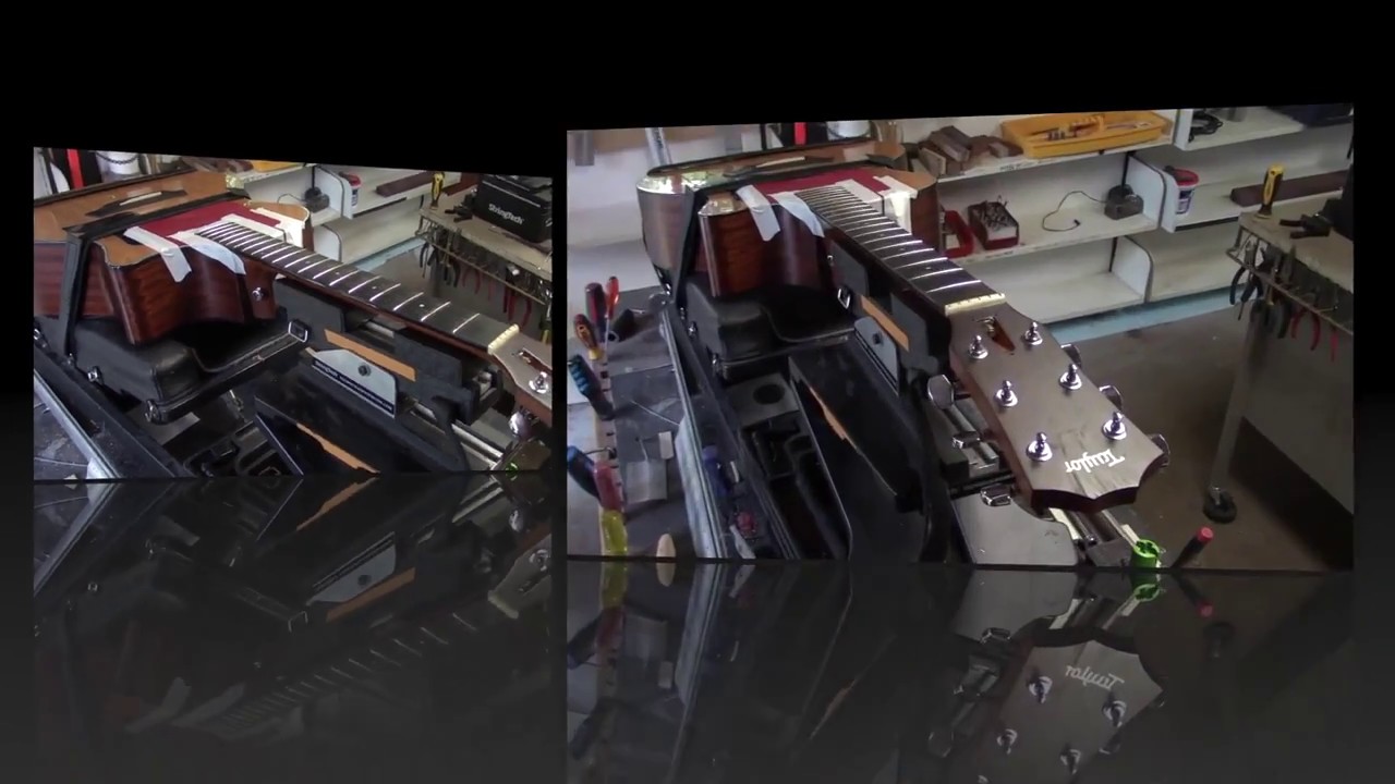 Taylor Guitar Neck re-set  @StringTech Workstations