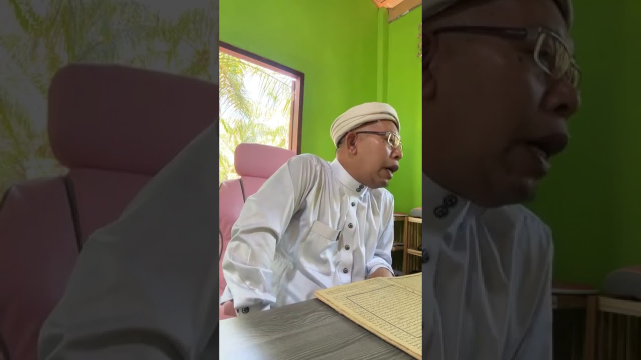อบรมมุสลิมปอเนาะดารุ้ลมะรีฟัต สอนหนังสือฟารีดะห์ ครั้งที่ 17 และมูซ็อลลี โดยบาบอมะ ปัตตานี 21/2/69