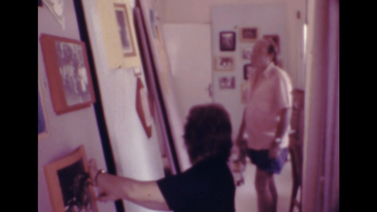 הכנת תערוכה בחג הקיבוץ 50 לנגבה 7.1989