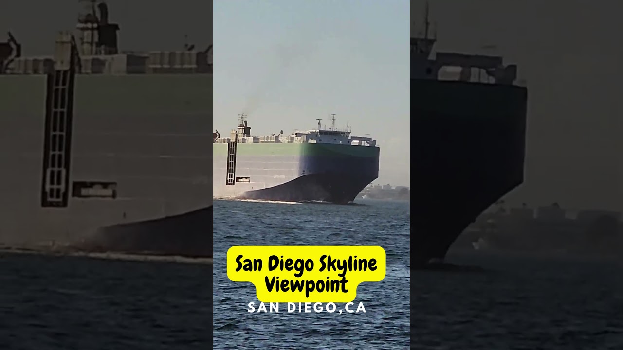 San Diego Skyline Viewpoint ,Coronado Island 