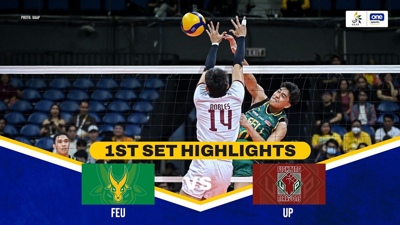 UP vs FEU | SET 1 HIGHLIGHTS | UAAP SEASON 88 MEN’S VOLLEYBALL | MAR 8, 2026