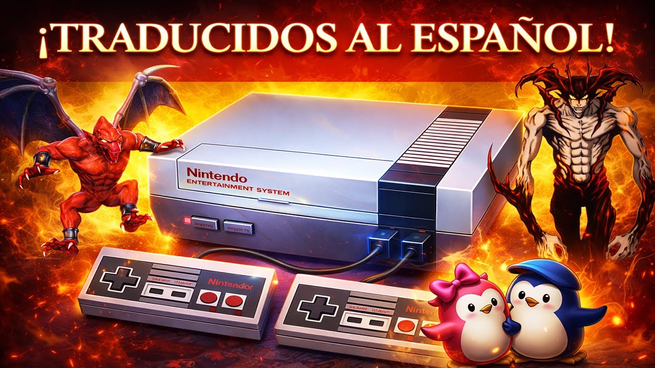 ESTOS juegos de NES AHORA están en ESPAÑOL  | ¡Juegazos Increíbles!