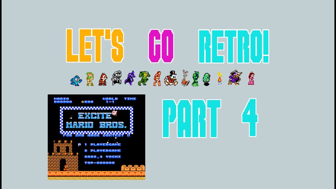 Excite Mario Bros (NES hack) - Part 4