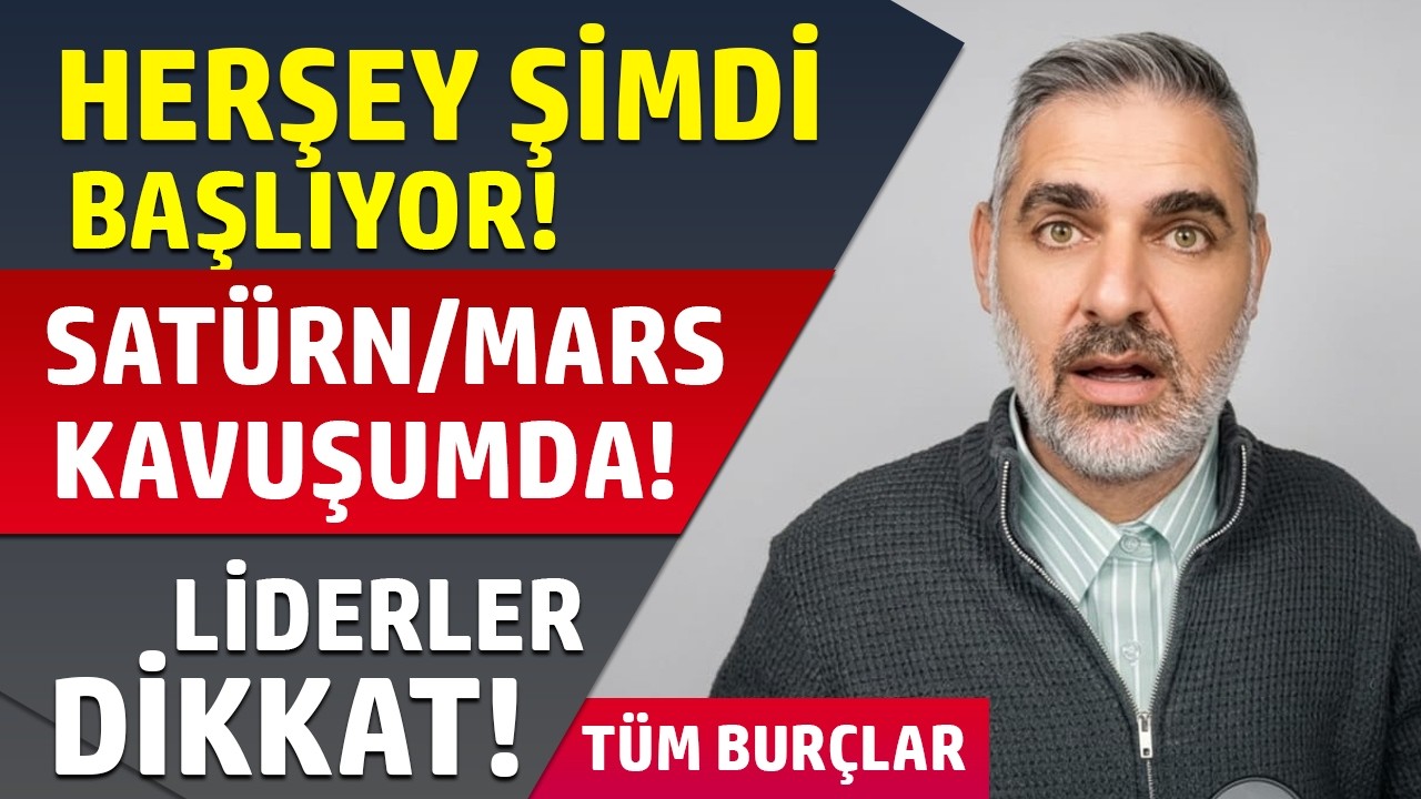 Sat&uuml;rn, Mars Kavuşuyor! Ortalık Karışıyor! 20-26 Nisan Haftalık Bur&ccedil; Yorumu Astroloji.