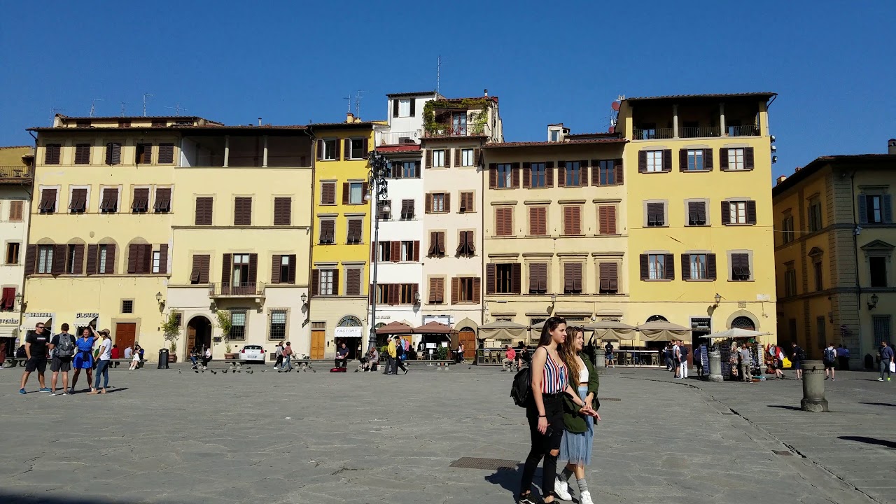 Piazza di Santa Croce, Florence Italy