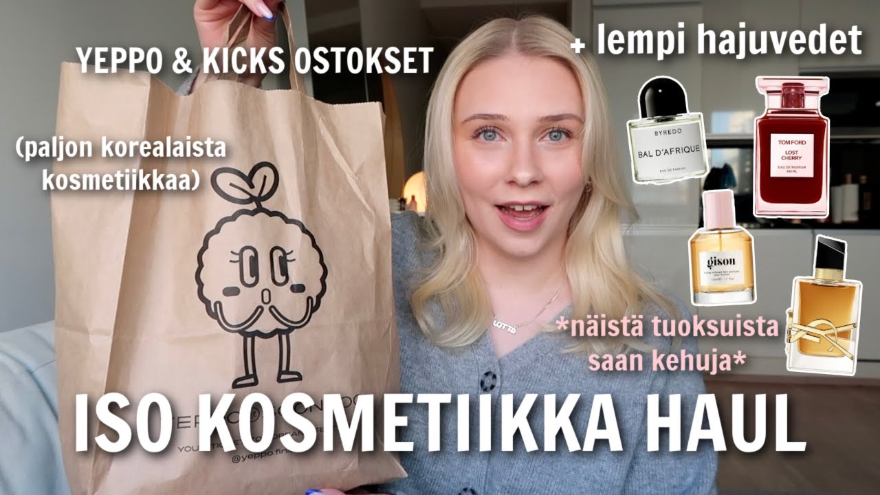 OSTOSTEN ESITTELY & PARHAAT HAJUVEDET 🛍 *näistä saan kehuja* | Lotta Liikanen