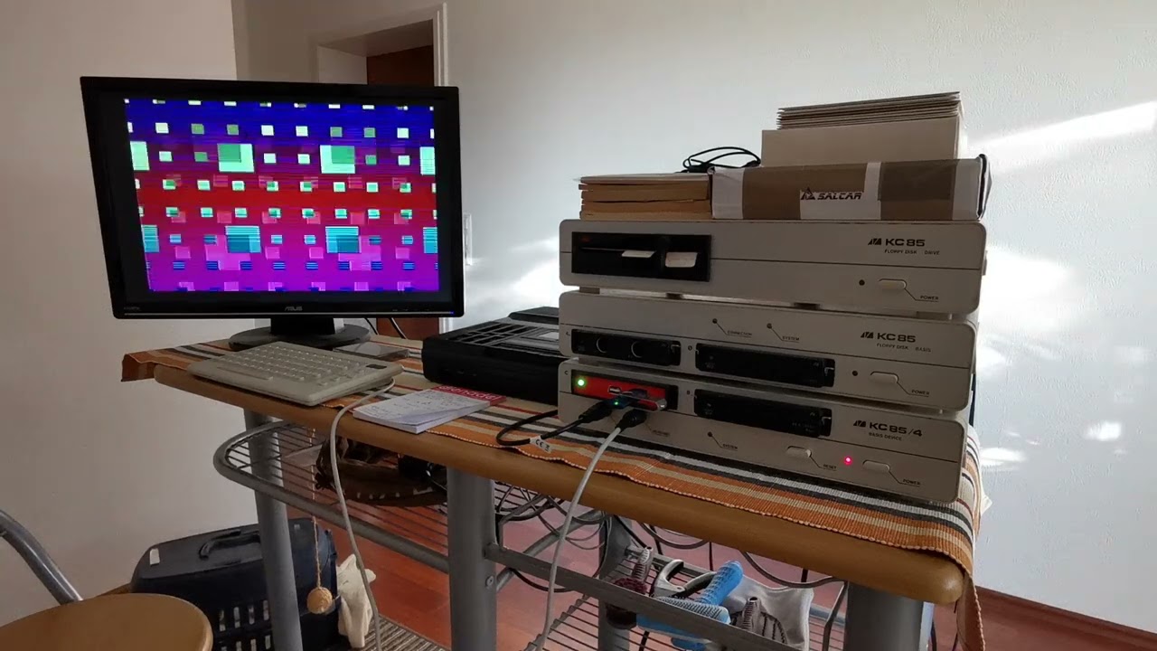 Softwaredemo auf KC85/4