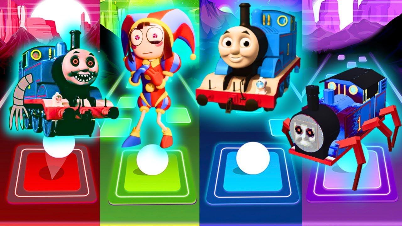 💥 Evil Thomas Train 🆚 Pomni 🆚 Thomas The Train 🆚 Thomas Train Exe Eater Coffin Dance