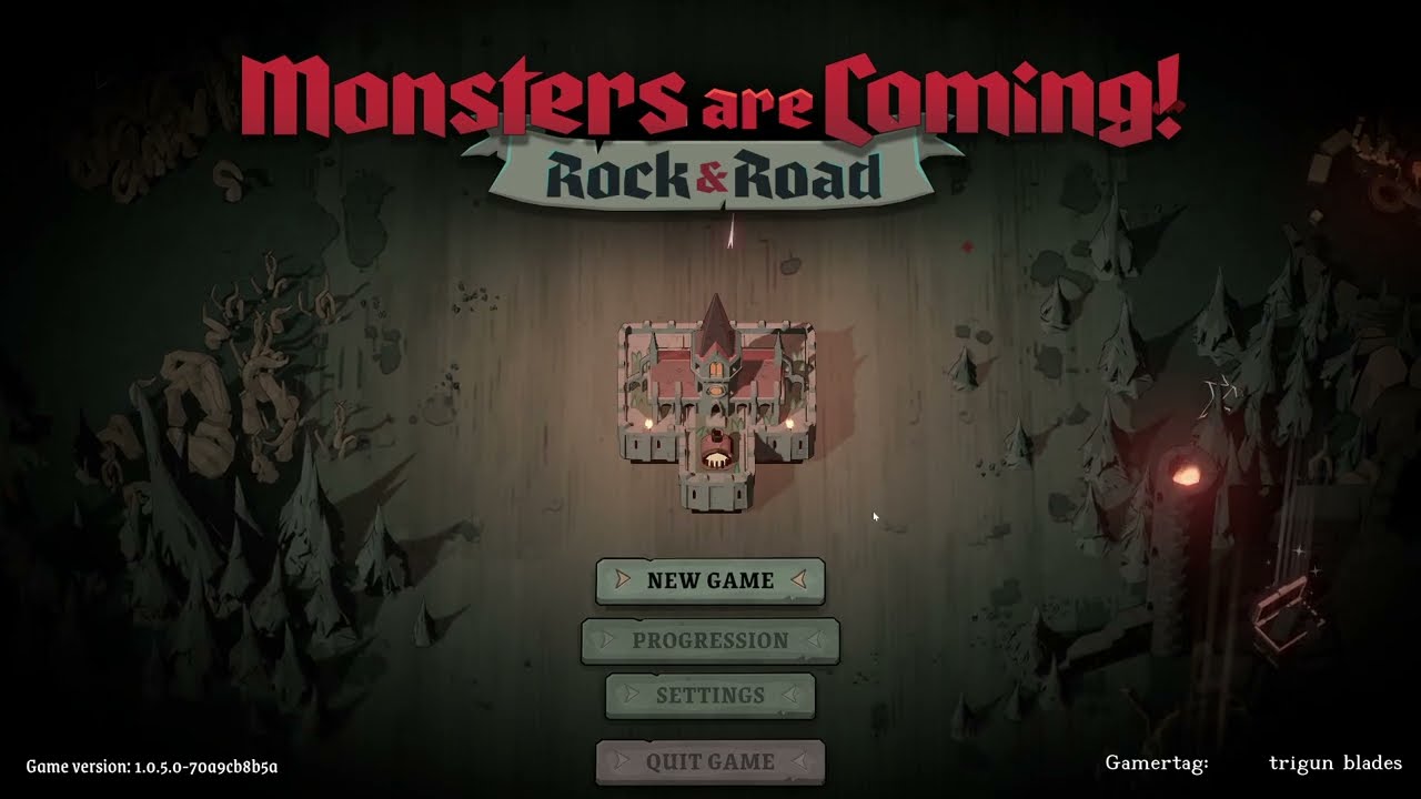 Monsters are Coming Rock & road Completing the Road of Elderwood