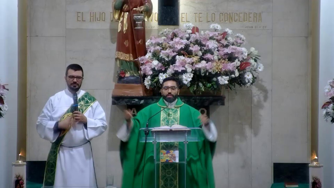 Martes 27 enero 2026, quinto de la novena. Eucaristía 7:00 pm