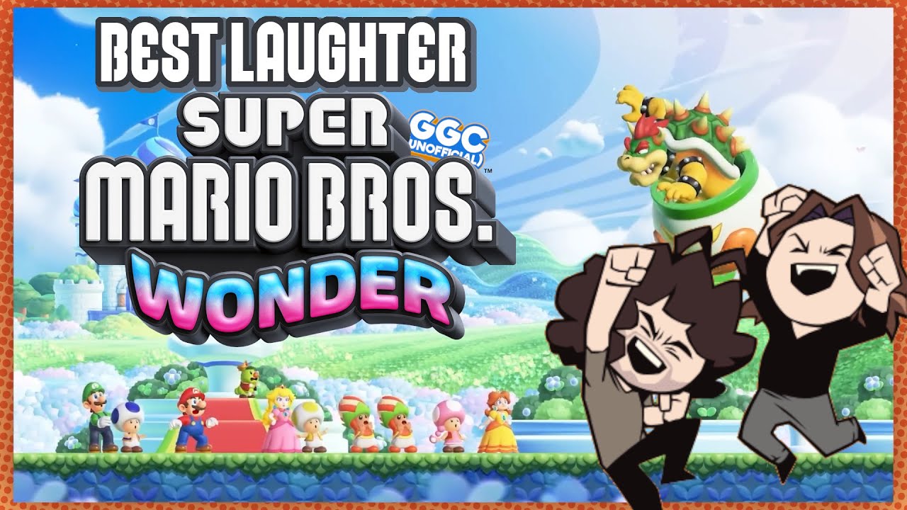 Best Laughter Moments - Super Mario Wonder - FAN MADE Game Grumps Compilation