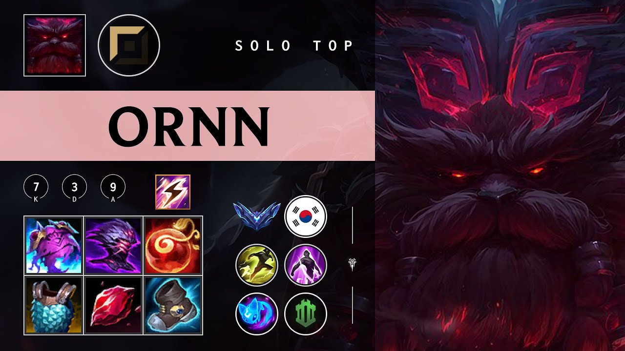 Ornn Top vs Kennen - KR Diamond Patch 26.03