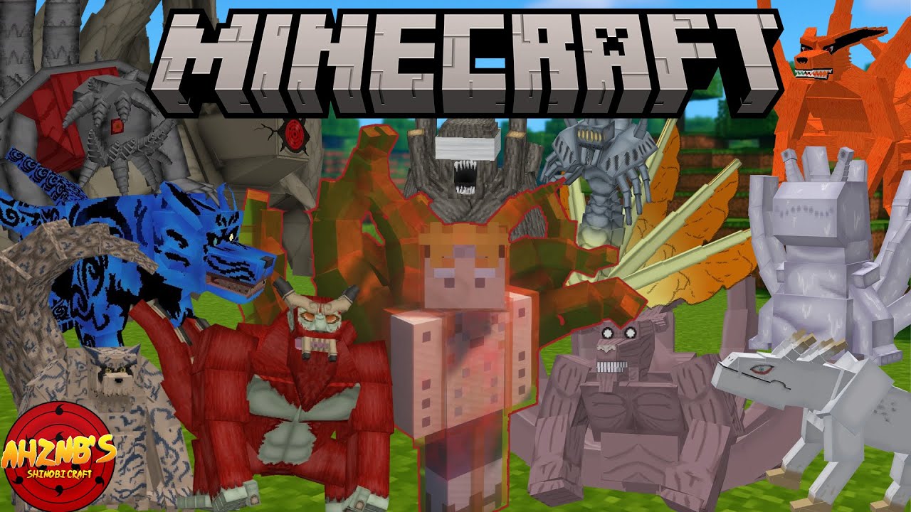 How to Become a 10-tailed Jinchuriki in Minecraft and How to use Medical Scroll