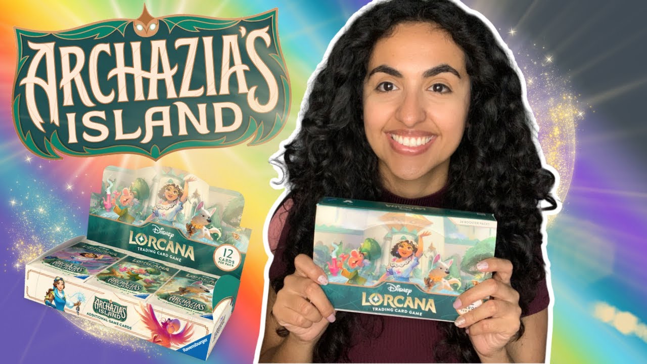 Discovering Dual-Ink Cards In Archazia's Island Booster Box!