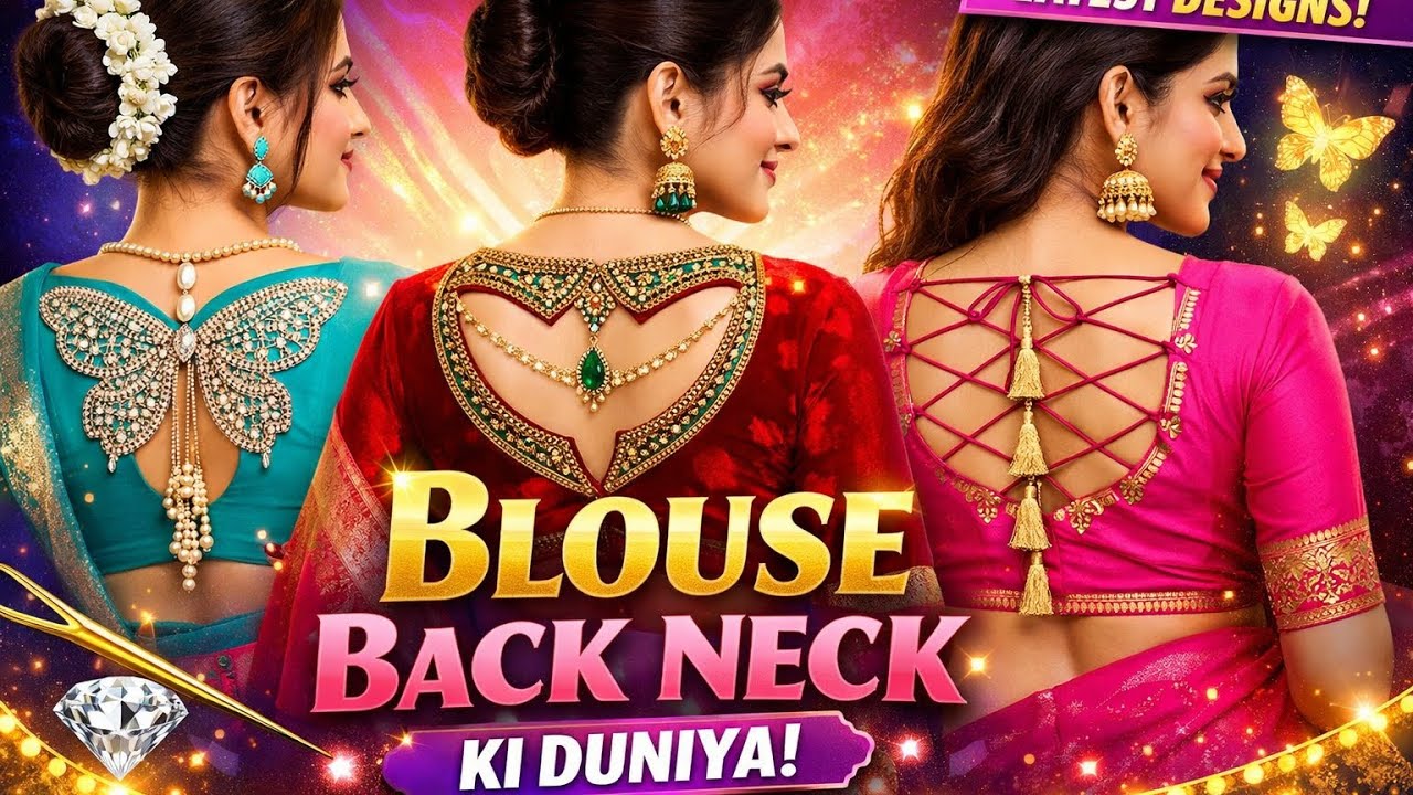 Wow❤💯❤ 50+Trendy blouse neck designs baju ka new design beautiful neck design ब्लाउज नेक डिजाईन