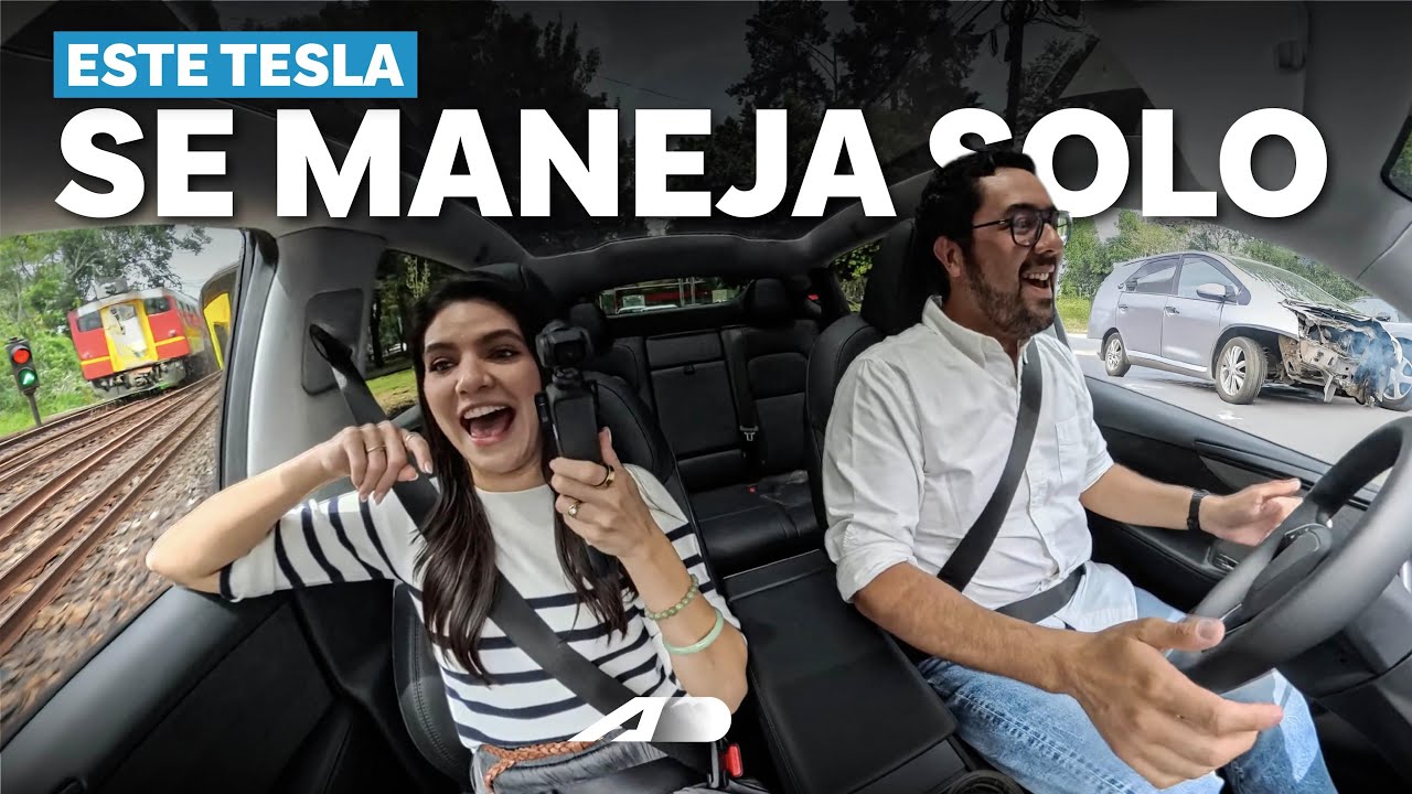 Pusimos a prueba el Autopilot de Tesla en M&eacute;xico 😱 &iquest;Funcionar&iacute;a el Cybercab?