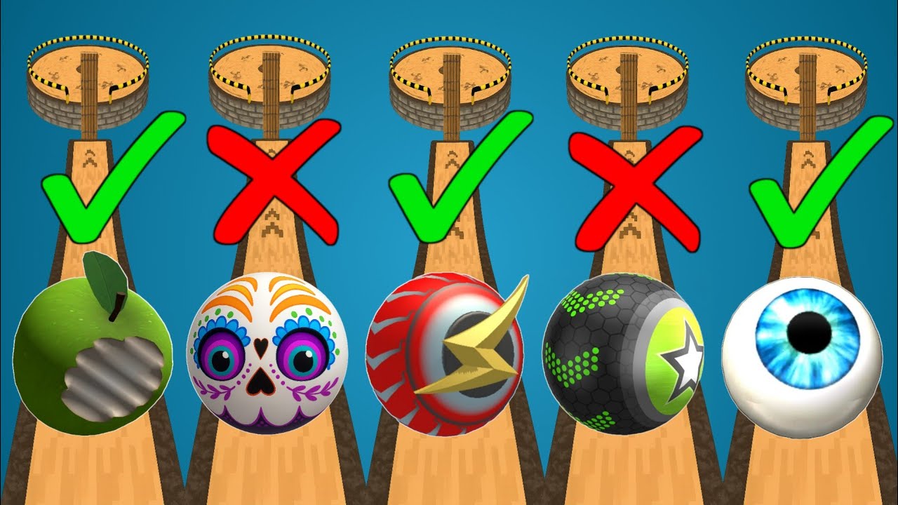 Going Balls VS Rolling Ball 3D VS Action Balls - Insane Speedrun Walkthrough!🔥🎮