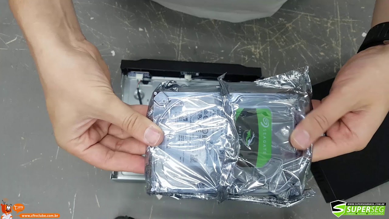 COMO INSTALAR E CONFIGURAR O DISCO DE GRAVAÇÃO NO DVR INTELBRAS
