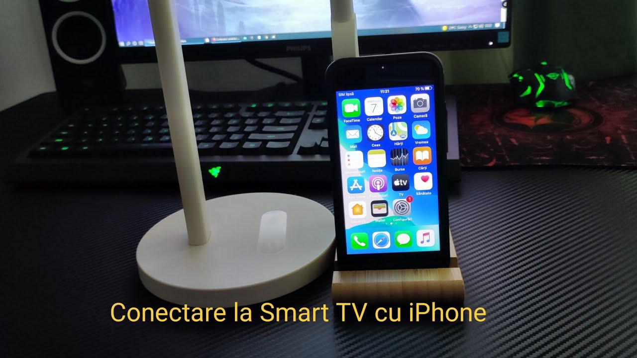 Cum conectezi un iPhone la Smart TV foarte simplu.