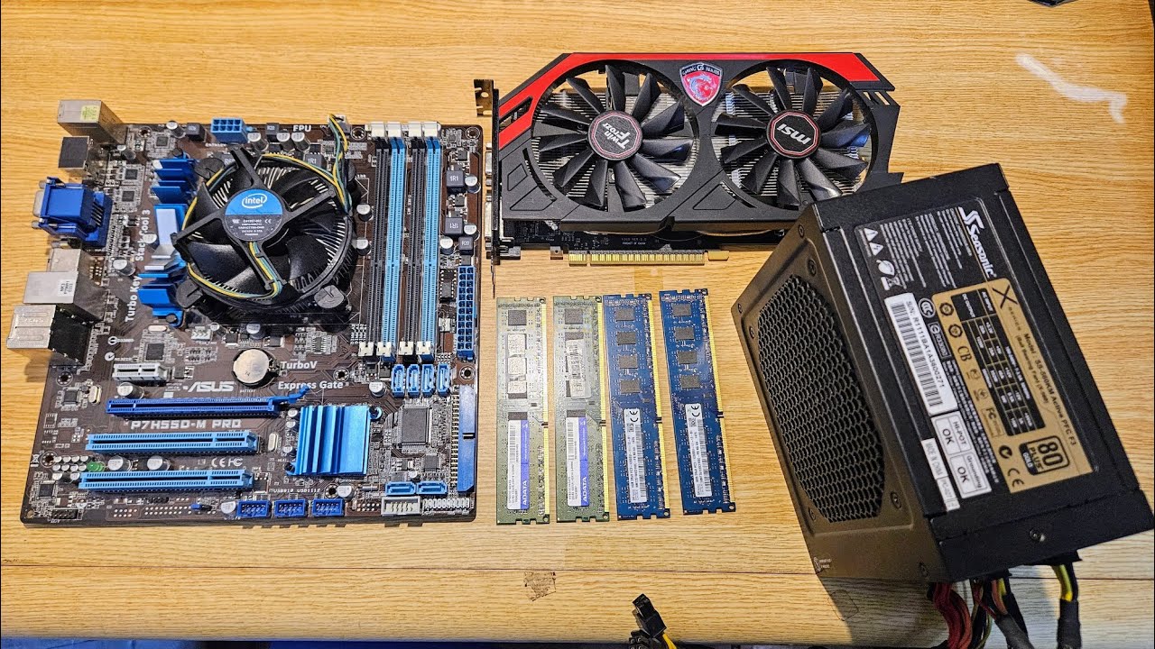 【組み立て】H55マザーボードを購入したので載せ替える！