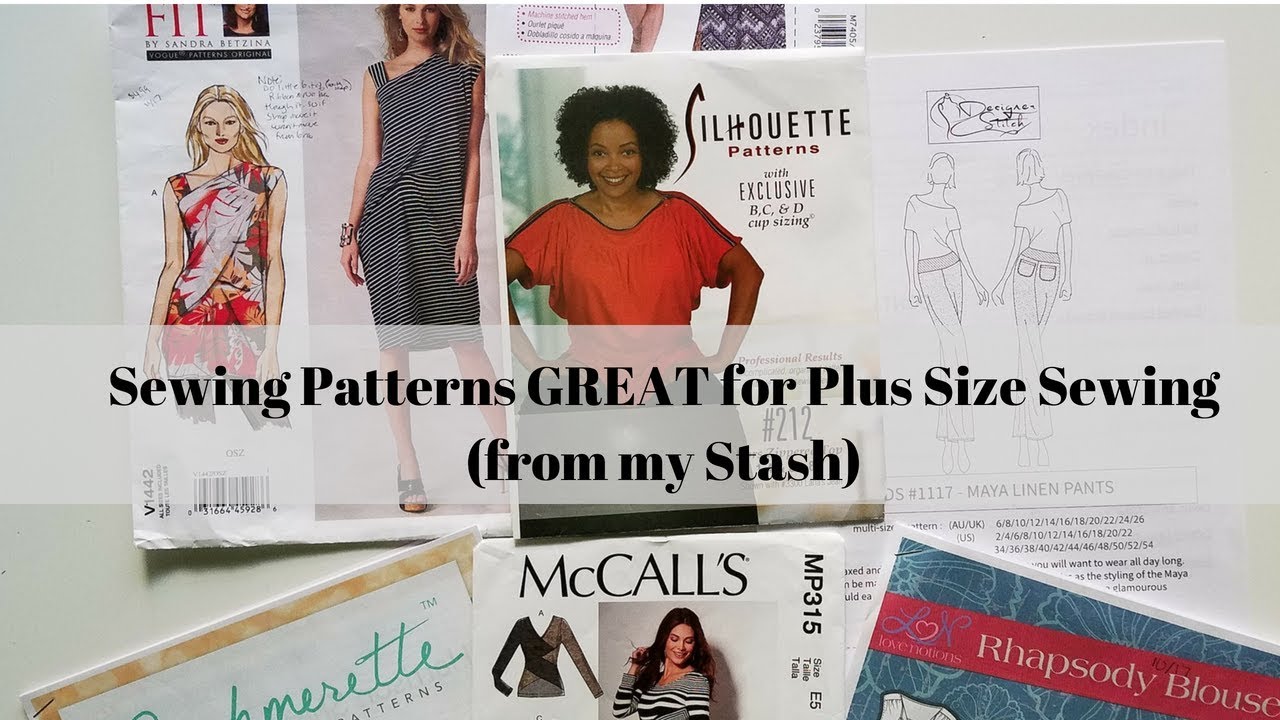 [251]Sewing|Sewing Patterns GREAT for Plus Size Sewing