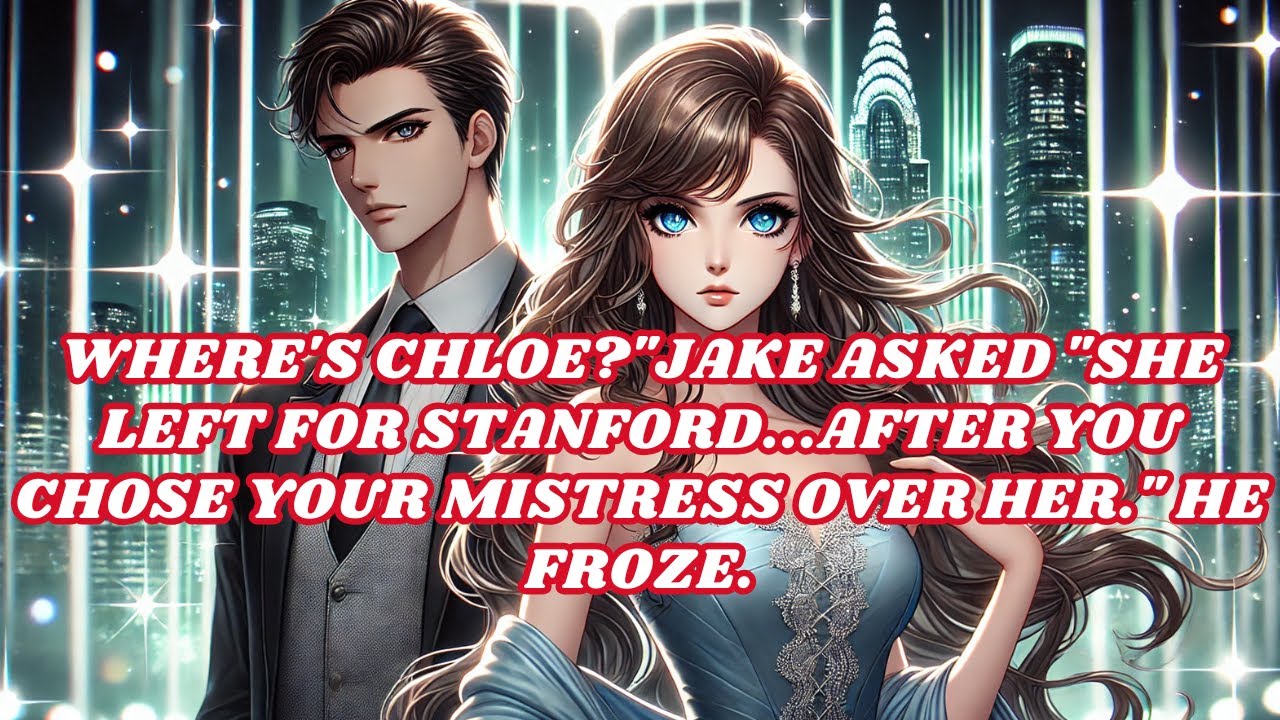 Where's Chloe?"Jake Asked "She Left For Stanford...After You Chose Your Mistress Over Her." He Froze